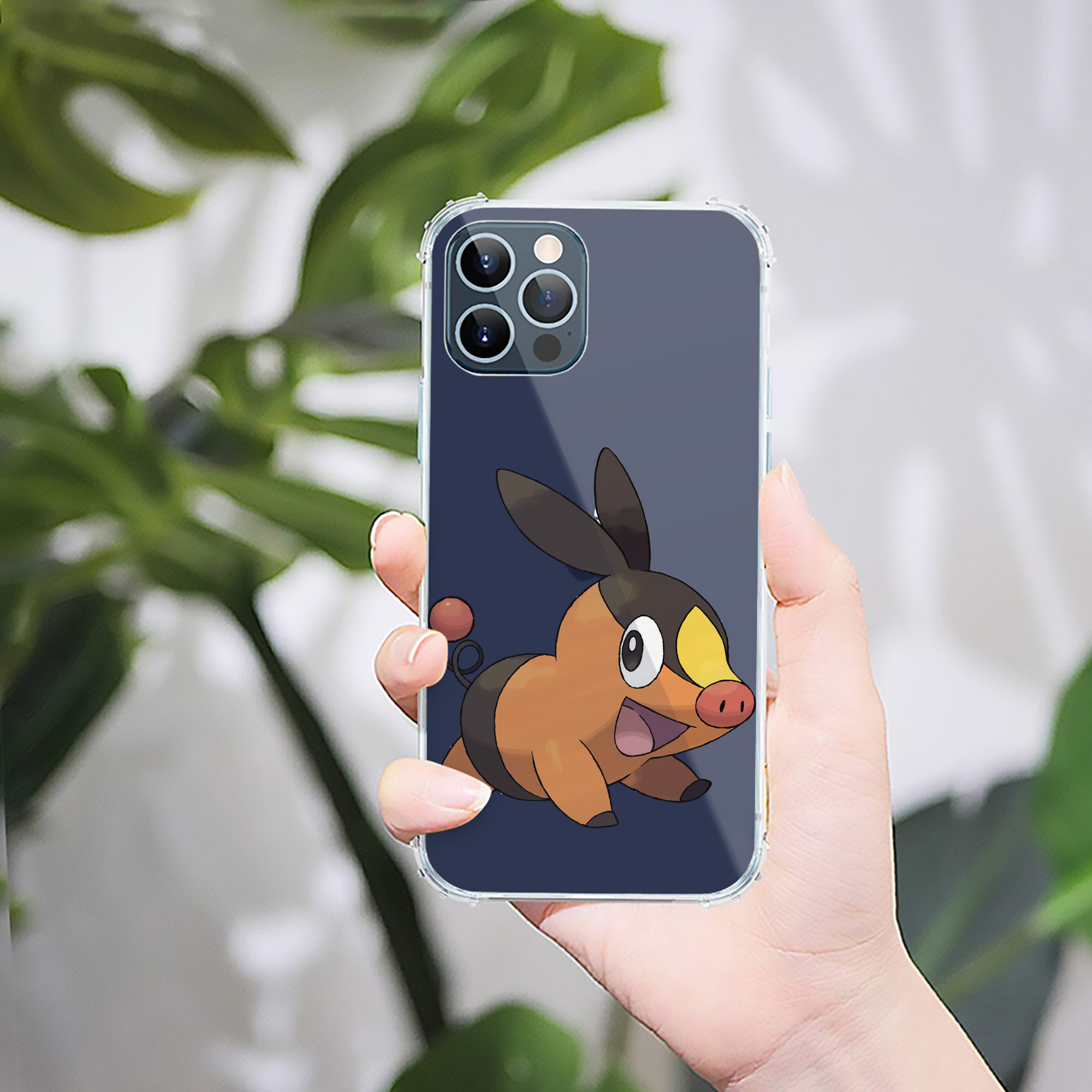 （画像用） ポケットモンスター Pokémon 【iPhone 12シリーズ対応】透明スマホケース（クリアソフトケース）